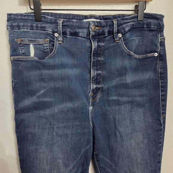 Good American Good Waist Skinny Jeans Women's Size 18 - Picture 3 of 9